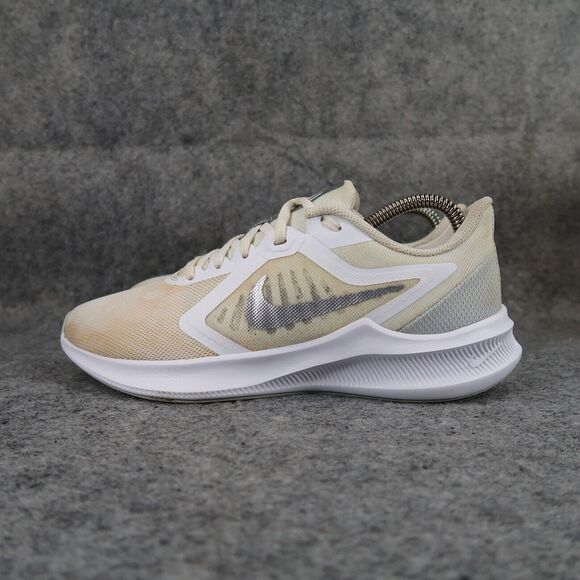 Nike Shoes Womens 7.5 Athletic Sneaker Downshifter 10 Running Sport Active White - Picture 4 of 12